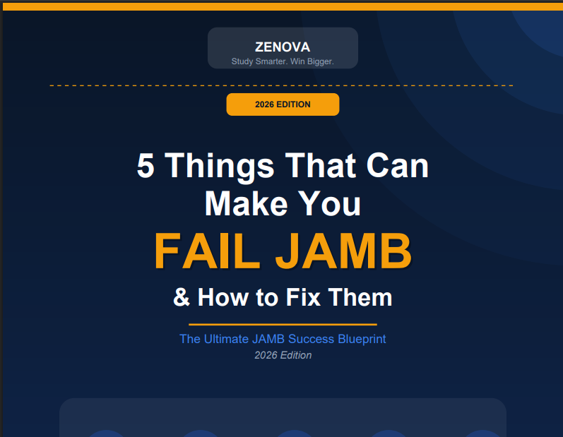 5 Things That Can Make You Fail JAMB